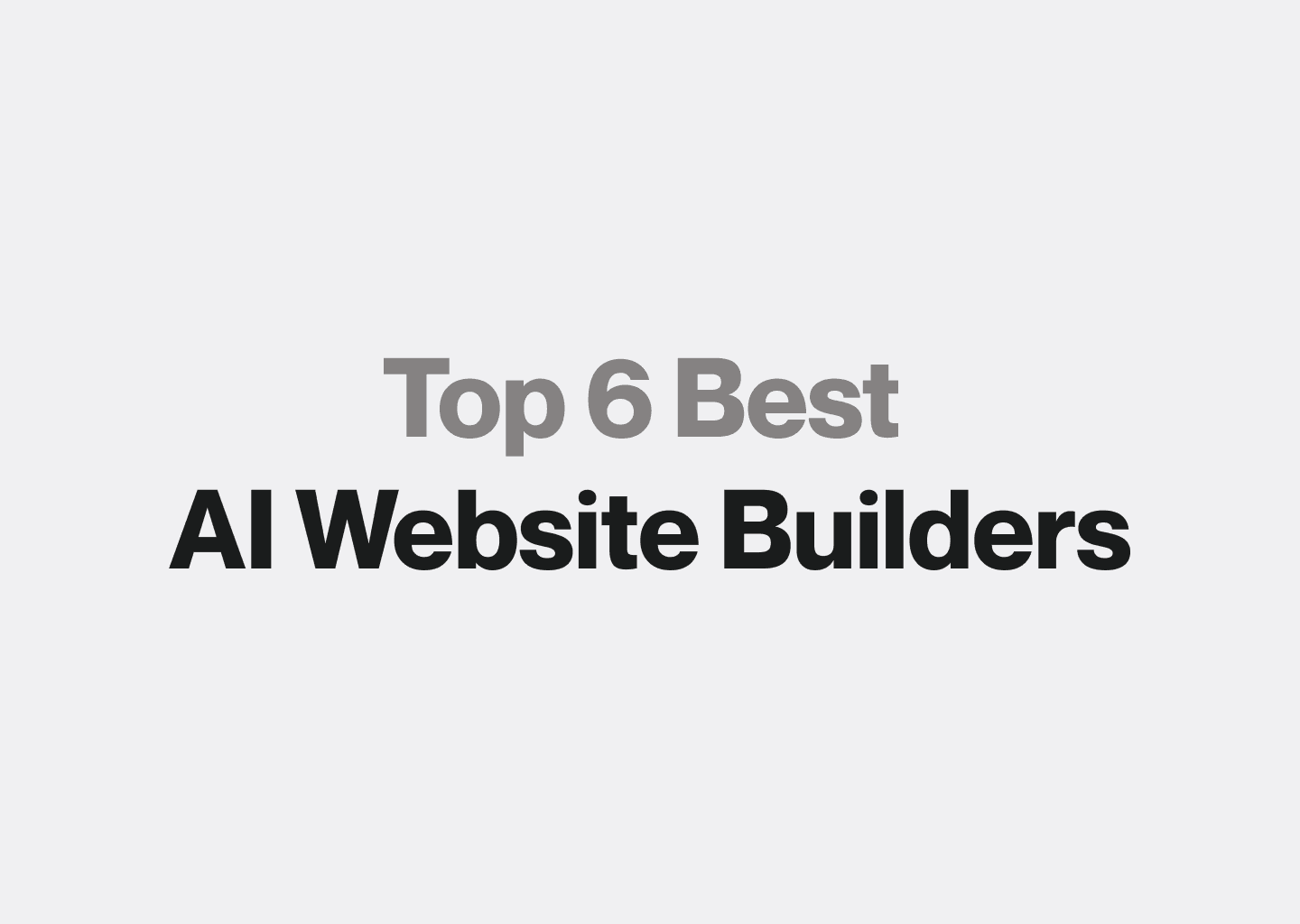 Best AI Website Builders in 2026 (Tested by a Design Agency)