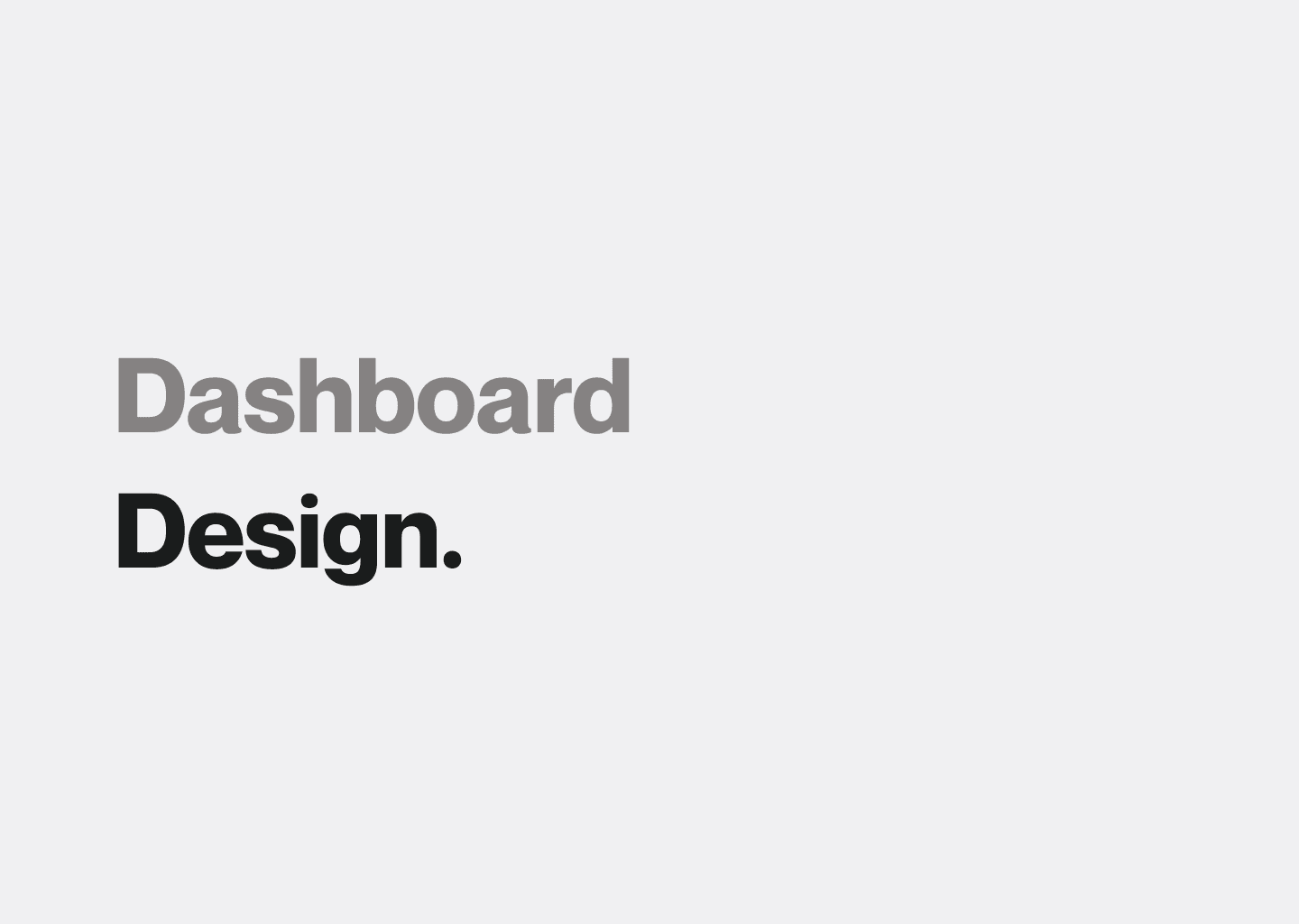 Dashboard Design: Patterns, Examples, and What Separates Good From Bad