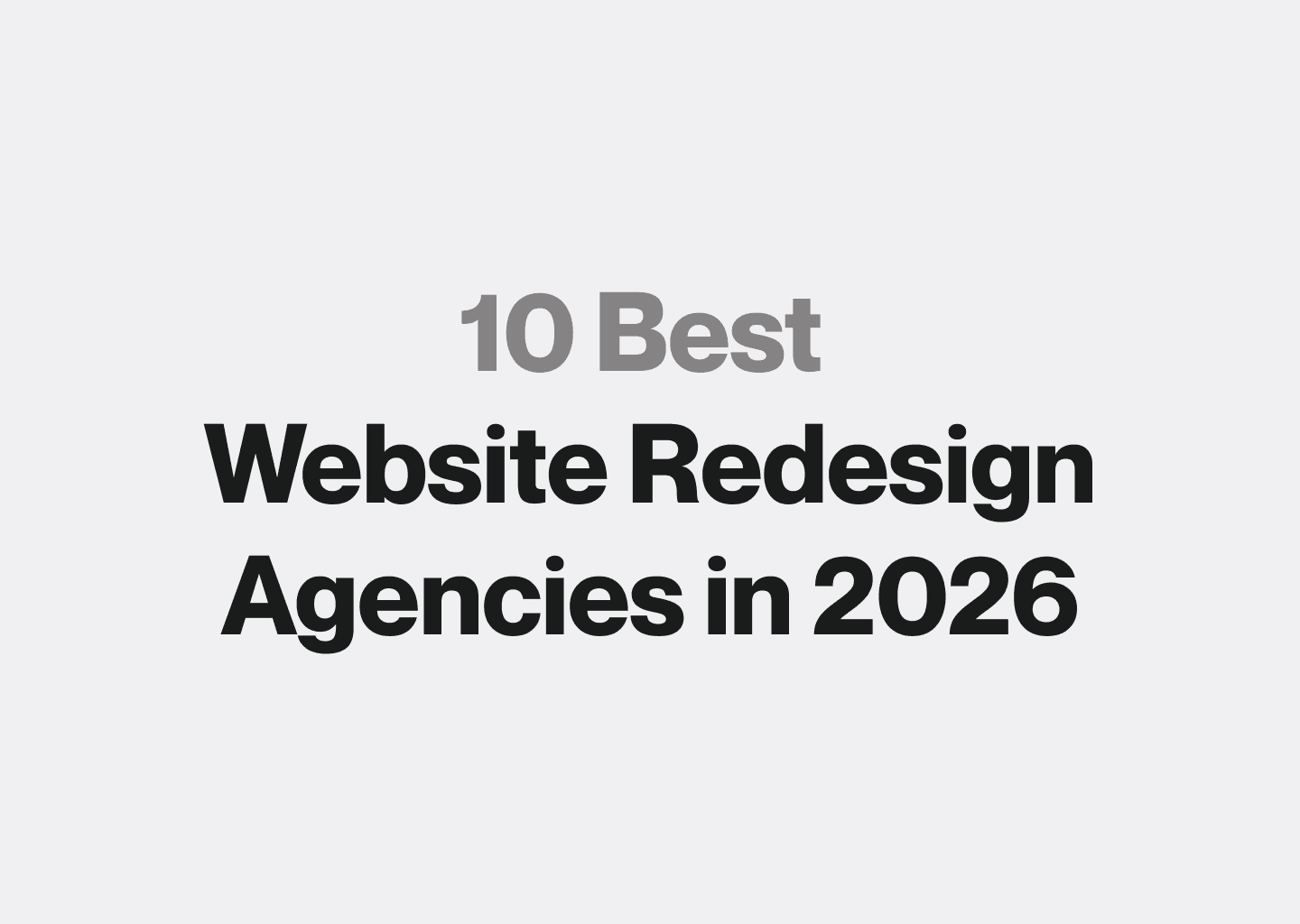 10 Best Website Redesign Agencies in 2026 (Ranked on Migration Risk)