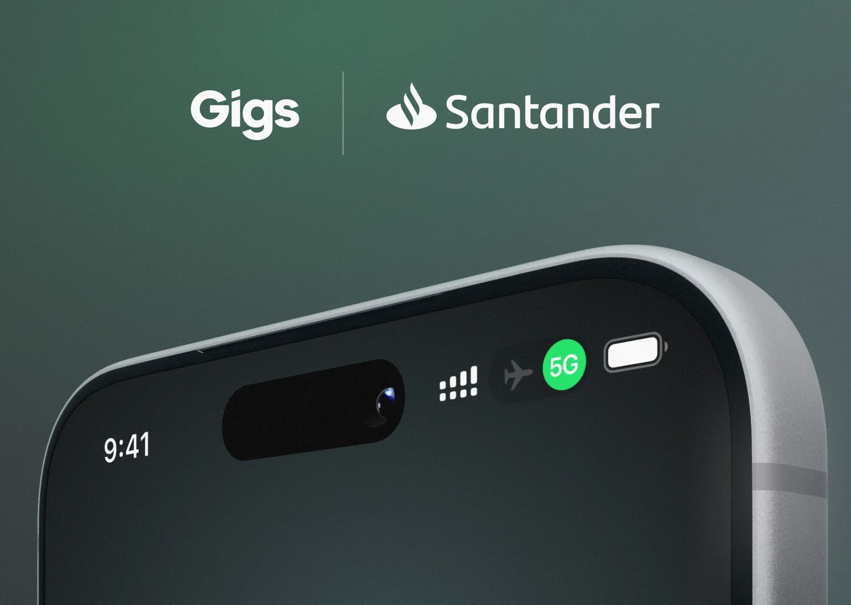 Gigs and Santander in-app eSIM launch