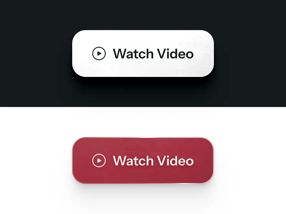 Makepeace Method button system — light and dark 'Watch Video' states
